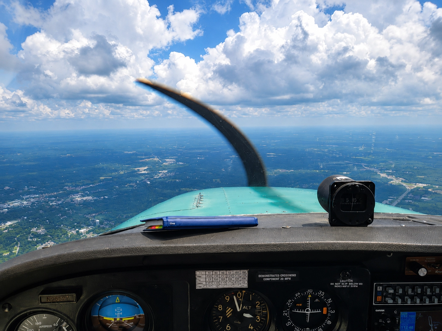 A Triad Aviation Academy student celebrates a major milestone at Triad Aviation Academy